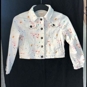 Girls Cat & Jack Crop Denim Jacket